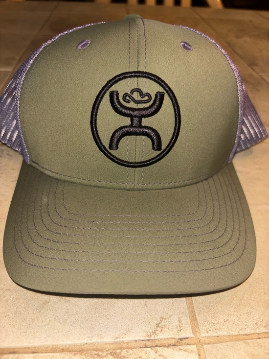 Hooey Other - Olive Green Hooey Trucker Hat with Black Emblem - Unbranded
